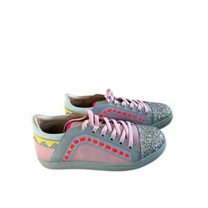 Sophia Webster embellished glitter-toe sneakers – EU 39 – never worn